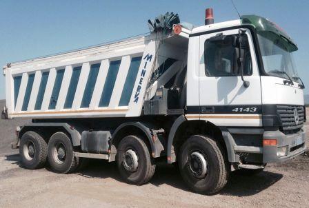 Used Vehicles - TIPPERS Mercedes benz actros 41.43